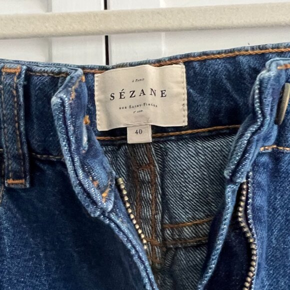 Sezane Flint Trousers - Cargo Jeans Size 40 - Picture 4 of 4